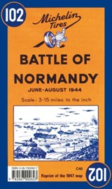 Battle of Normandy - Michelin Historical Map 102 | Michelin | 9782067002623