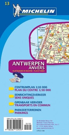 Antwerpen 1 : 15 000 Stadtplan