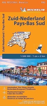 532 Zuid-Nederland - Pays-Bas Sud | Michelin | 9782067183407