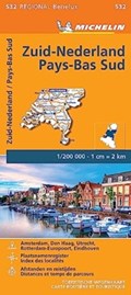 Netherlands South - Michelin Regional Map 532 | Michelin | 