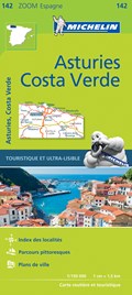 142 Asturies, Costa Verde 1:150.000 wegenkaart Asturië | Michelin | 