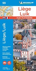 Liege - Michelin City Plan 99 | auteur onbekend | 