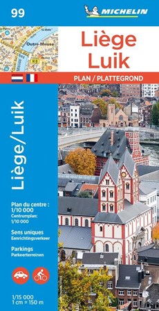 Liege - Michelin City Plan 99