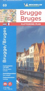 Bruges- Michelin City Plan 69 | auteur onbekend | 9782067229174