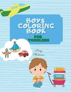 Boys Coloring Book for Toddlers