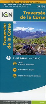 Corsica GR20 traversée | auteur onbekend | 9782758550792