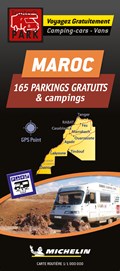 Morocco Motorhome Stopovers - Maroc aires gratuites 1:1m Michelin Camper stopplaatsen Trailer's Park kaart | auteur onbekend | 