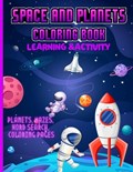 Space and Planets Coloring Book Learning & Activity | Fondant Ella | 