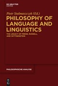 Philosophy of Language and Linguistics | Piotr Stalmaszczyk | 