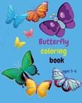 Moon, S: Butterfly Coloring Book ages 3-6 | Silvié Moon | 
