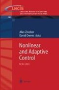 Nonlinear and Adaptive Control | Alan S.I. Zinober ; David H. Owens | 