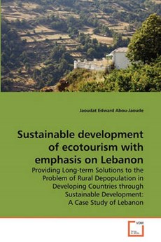 Sustainable development of ecotourism with emphasis on Lebanon
