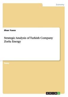 Strategic Analysis of Turkish Company Zorlu Energy