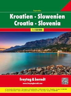 Kroatië & Slovenië Wegenatlas F&B