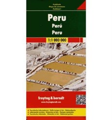 Peru 1:1,000.000 wegenkaart Peru Freytag & Berndt 