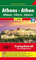 Athen, Stadtplan 1:10.000, City Pocket + The Big Five | auteur onbekend | 
