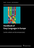Handbook of Easy Languages in Europe | Lindholm, Camilla ; Vanhatalo, Ulla | 