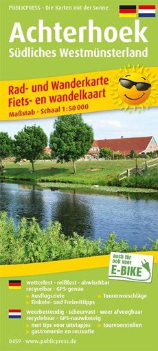Achterhoek - Südliches Westmünsterland - fietskaart en wandelkaart 1:50.000
