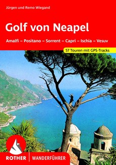 Golf von Neapel (wf) 57T GPS Amalfi - Positano - Capri -Vesuv - wandelgids Golf van Napels / Amalfikust