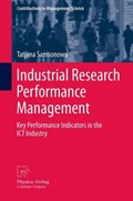 Industrial Research Performance Management | Tatjana Samsonowa | 