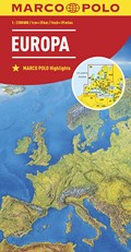Marco Polo Wegenkaart Europa | auteur onbekend | 