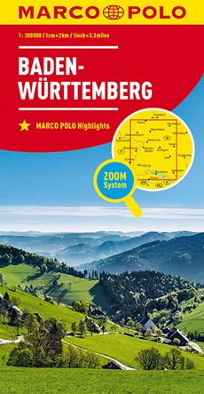 Baden-Württemberg 1:200.000 Marco Polo 11 - wegenkaart / autokaart Duitsland