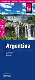 Reise Know-How Landkarte Argentinien / Argentina (1:2.000.000) | Reise Know-How Verlag Peter Rump | 