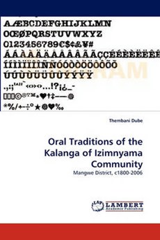 Oral Traditions of the Kalanga of Izimnyama Community