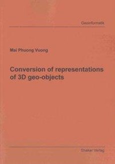 Conversion of representations of 3D geo-objects