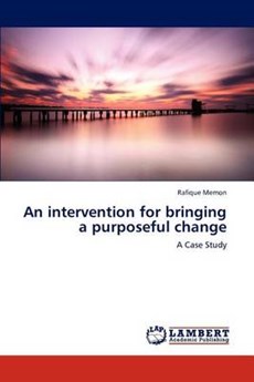An intervention for bringing a purposeful change
