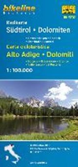 Radkarte Südtirol Dolomiten | auteur onbekend | 9783850006774