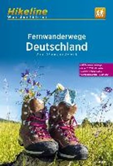 Fernwanderwege Deutschland - Hikeline Wanderführer - lange afstandswandelen Duitsland