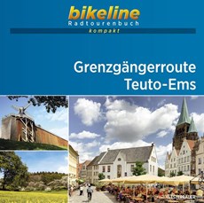 Grenzgängerroute Teuto-Ems fietsgids met kaartjes 1:50.000