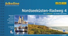 Nordseeküsten-Radweg 4 Dänemark - Von Tønder nach Grenâ - Fietsgids Noordzeekust 4 Denemarken Bikeline
