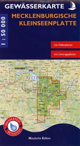 Gewässerkarte Mecklenburgische Kleinseenplatte 1 : 50 000 | auteur onbekend | 9783866369962