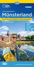 ADFC-Regionalkarte Münsterland, 1:75.000, mit Tagestourenvorschlägen, reiß- und wetterfest, E-Bike-geeignet, mit Knotenpunkten, GPS-Tracks-Download | Allgemeiner Deutscher Fahrrad-Club e. V. (ADFC) ; BVA BikeMedia GmbH | 