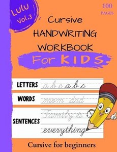 Cursive HANDWRITING Book For KIDS