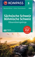 KOMPASS Wanderführer Sächsische Schweiz, Böhmische Schweiz, Elbsandsteingebirge, 60 Touren | Bernhard Pollmann | 
