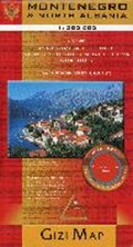 Montenegro & North Albania 1 : 200 000 | auteur onbekend | 