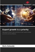 Export growth is a priority | Boris Zalesskij | 