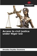 Access to civil justice under Niger law | Amadou Seydou Soumana | 