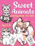 Sweet Animals Coloring Book For Girls | Valentina Varol | 
