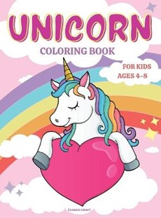 UNICORN COLORING BOOK FOR KIDS AGES 4-8