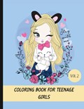 Coloring book for teenage girls | Dagna Bana&#347; | 