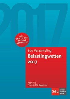 Sdu Verzameling Belastingwetten 2017