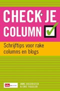 Check je column | Boerrigter, A. / Tiggeler, E. | 