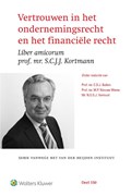 Vertrouwen in het ondernemingsrecht en het financiële recht | C.D.J. Bulten ; M.P. Nieuwe Weme ; N.S.G.J. Vermunt | 