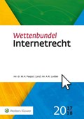 Wettenbundel Internetrecht 2017-2018 | A.R. Lodder | 
