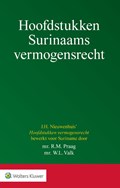 Hoofdstukken Surinaams Vermogensrecht | R.M. Praag ; W.L. Valk | 