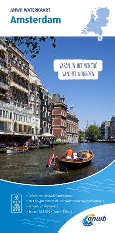 ANWB Waterkaart Amsterdam 1:25.000